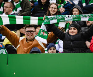 Lechia Gdańsk - Raków Częstochowa; Zdjęcia kibiców z meczu 30. kolejki PKO BP Ekstraklasy