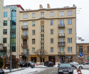 Rejon ulicy Prostej 70 w Warszawie