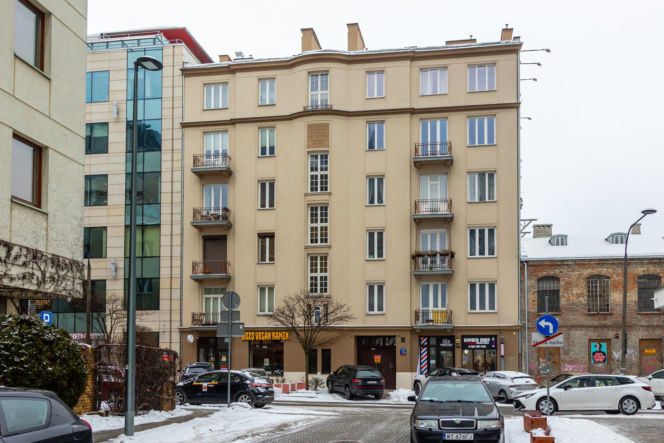 Rejon ulicy Prostej 70 w Warszawie