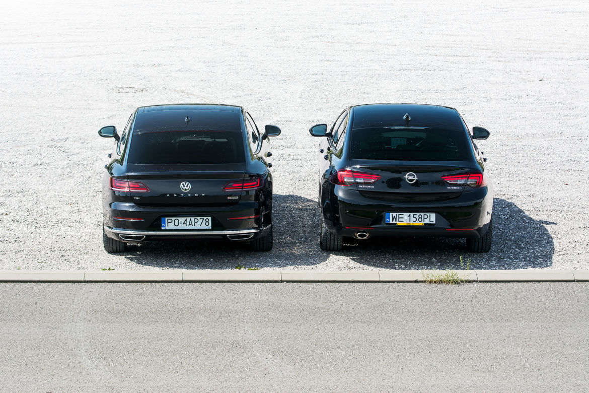 Volkswagen Arteon vs. Opel Insignia Grand Sport
