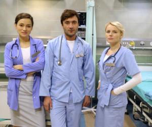 SZPITAL - nowy serial w TVN. Dominika Gajda (Kaja Sosnowska), Eryk Wajman (Radosław Osmalak), Anna Nowicka (Sylwia Oksiuta)