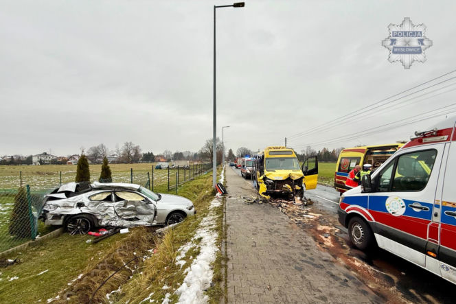 Wypadek Mysłowice Wesoła