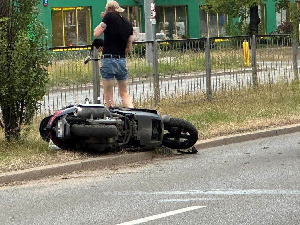 Wypadek w al. Solidarności 