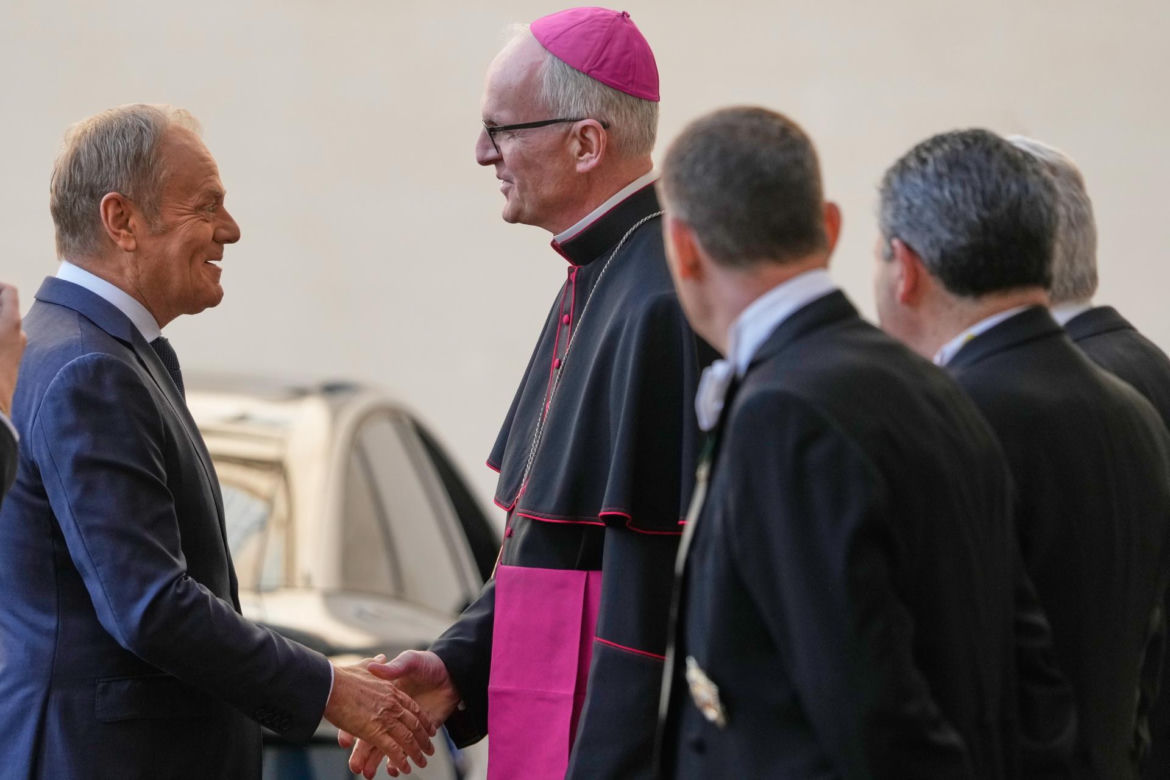 Donald Tusk u papieża Leona XIV