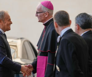 Donald Tusk u papieża Leona XIV