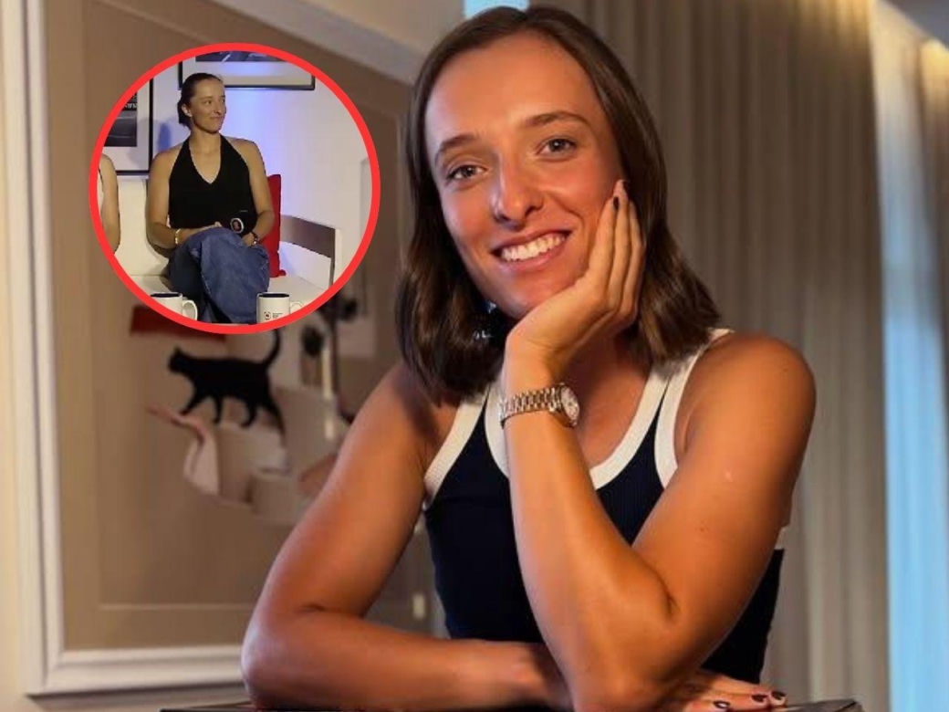 Iga Świątek na losowaniu WTA Toronto