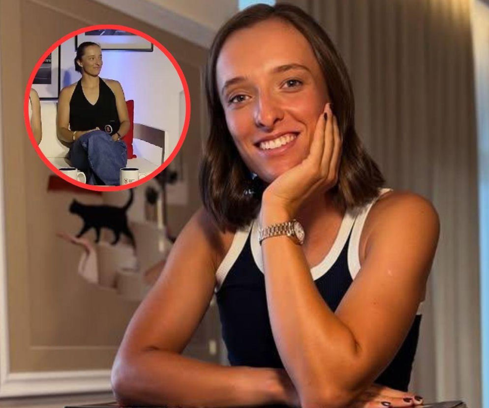 Iga Świątek na losowaniu WTA Toronto