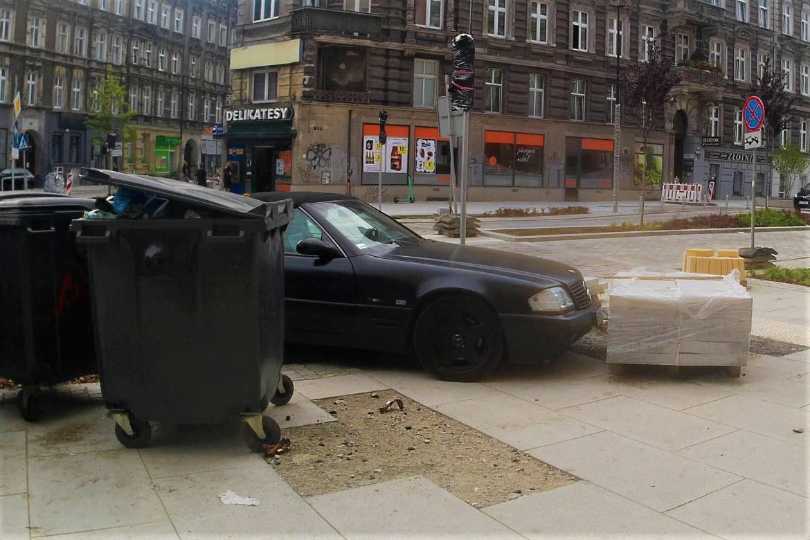 "Mistrz parkowania" w centrum Szczecina. Spotkała go niecodzienna "kara"