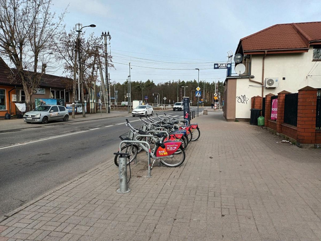 Wesoła przejazd kolejowy