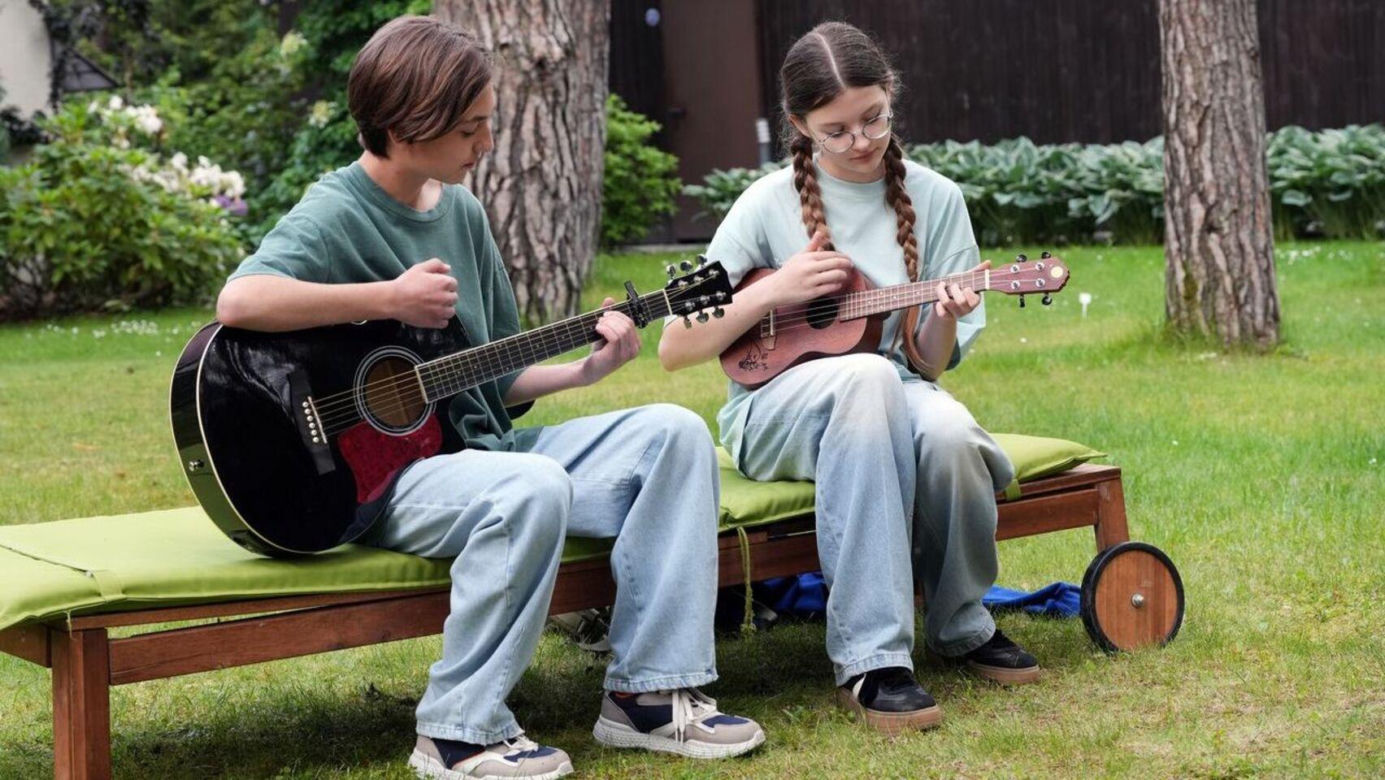 Barwy szczęścia odc. 3265. Emil (Artem Malaszczuk), Pola (Gabriela Szewczyk)