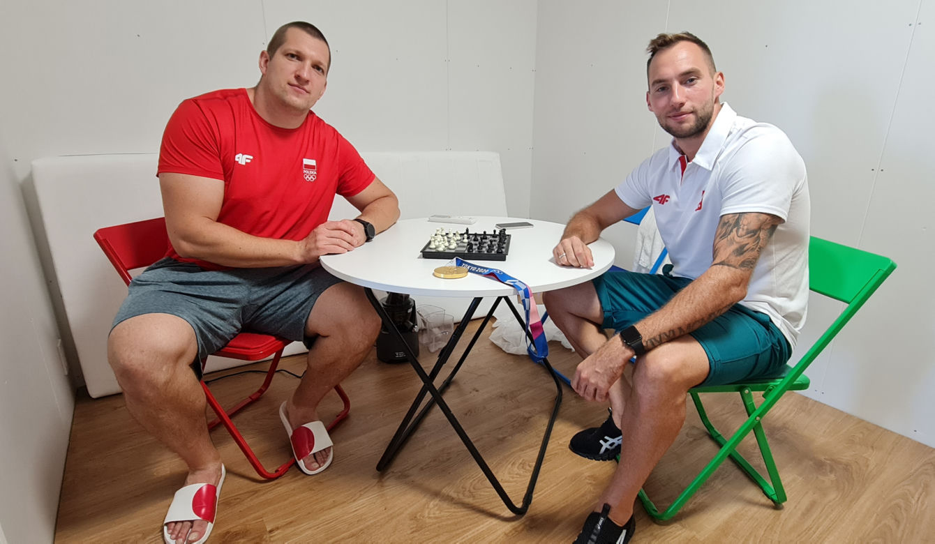 Wojciech Nowicki grał w szachy z Marcinem Krukowskim