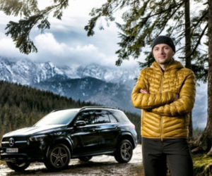 Andrzej Bargiel jeździ Mercedesem GLE 350 de