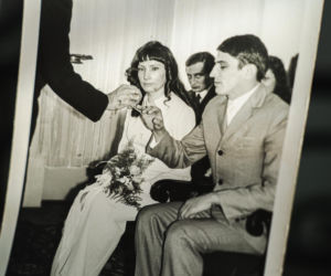 Złoty Gody par małżeńskich w Siedlcach - wręczenie pamiątkowych medali