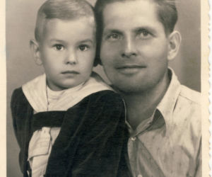 BOGUSŁAW KACZYŃSKI Z OJCEM