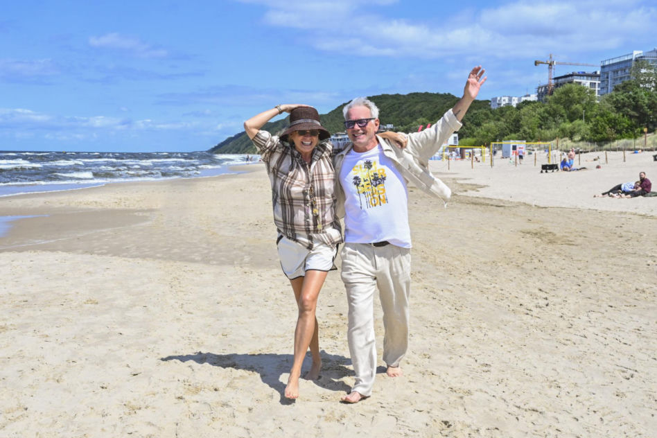 Monika i Robert Janowscy szaleli w Międzyzdrojach. Ależ oni się kochają!