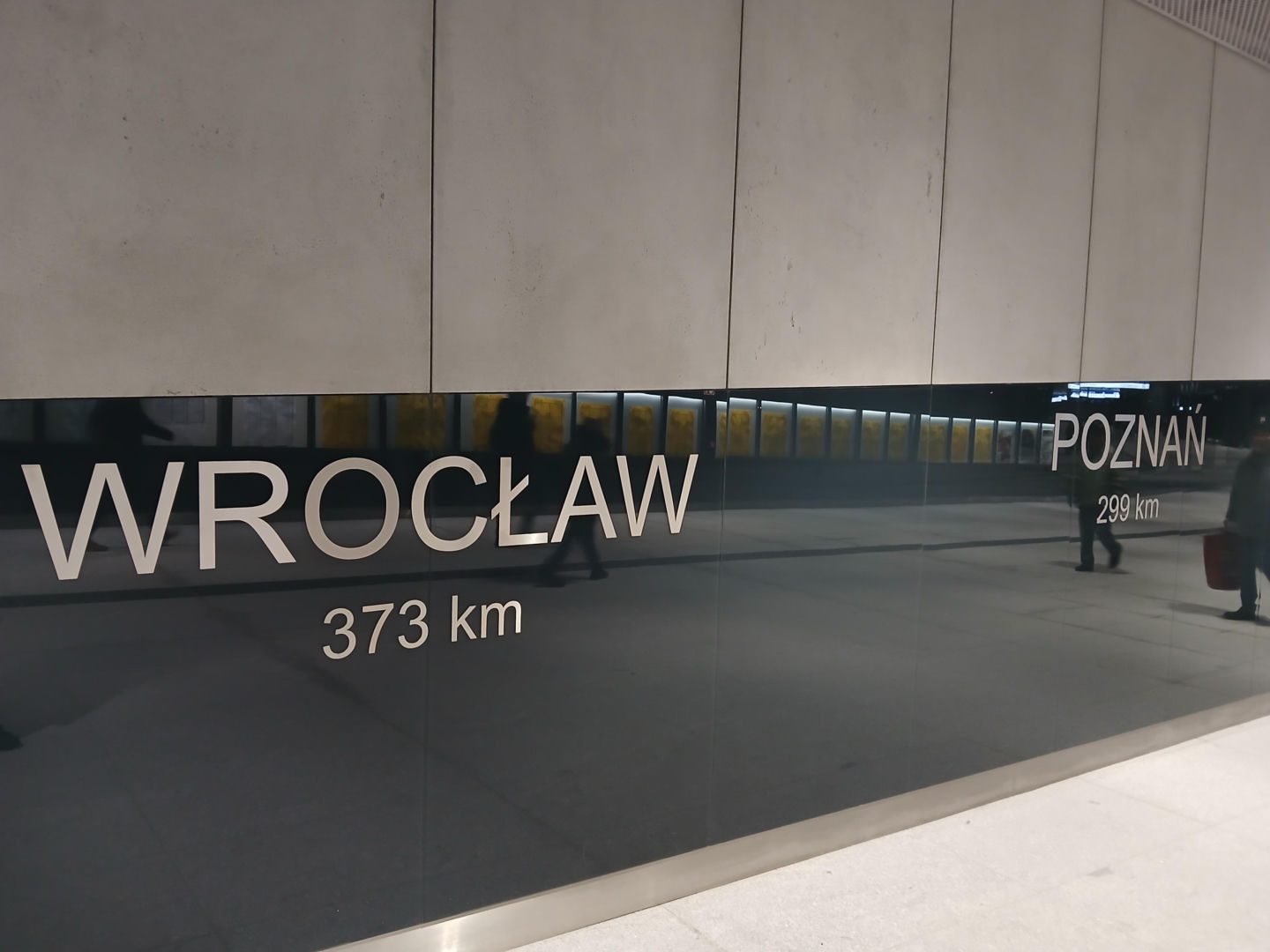 Dworzec kolejowy Warszawa Zachodnia po otwarciu