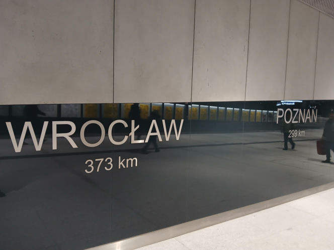 Dworzec kolejowy Warszawa Zachodnia po otwarciu