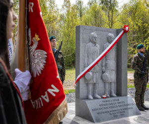 Elegancka Marta Nawrocka w Chojnie