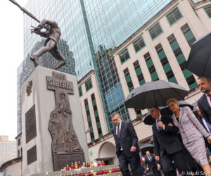 Andrzej Duda Agata Duda USA New York pomnik Katyń