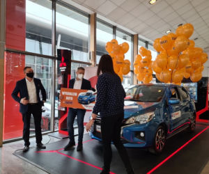 Bartek odebrał Mitsubishi Space Star od Radia ESKA!	