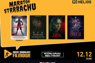 Maraton Strachu z czterema horrorami w Siedleckim Heliosie