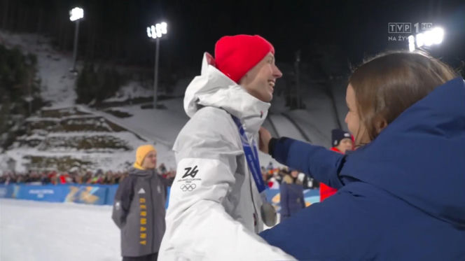 Kacper Tomasiak odebrał medal IO