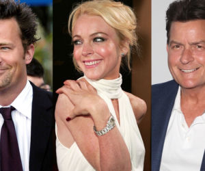 Matthew Perry, Lindsay Lohan, Charlie Sheen