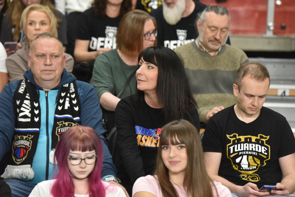 Arriva Polski Cukier Toruń - Anwil Włocławek, zdjęcia kibiców i zawodników z meczu 22. kolejki Orlen Basket Ligi