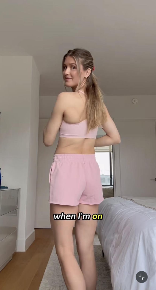 Genie Bouchard zachwycona stanikiem