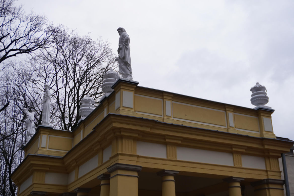 Pawilon Włoski w Ogrodzie Branikich po remoncie