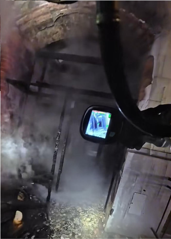 Pożar przy ul. Warszawskiej w Toruniu. Strażacy pokazali film z akcji. Wszystko widać!