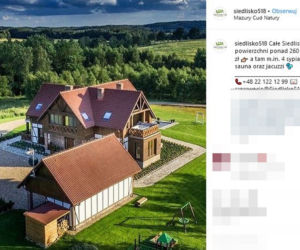 Małgorzata Rozenek w luksusowej twierdzy chroni się przed wirusem 