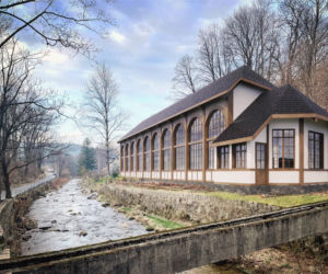 W Świeradowie-Zdroju odbudowują historyczną halę spacerową. Dawniej była tu Pijalnia Wód nad Kwisą