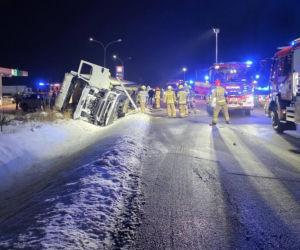 Zablokowana DK-2 w Chromnej