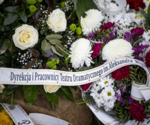 Tak teraz wygląda grób Edwarda Linde-Lubaszenki