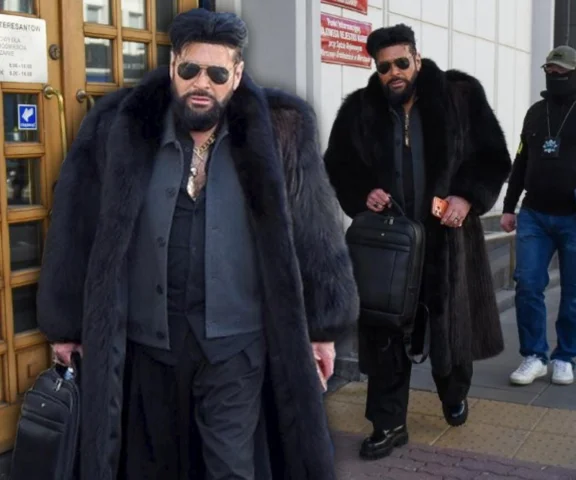 Odziany w futro Krzysztof Rutkowski ponownie wyprawił się do sądu