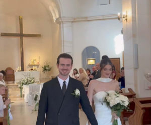 Jeremi Sikorski wziął ślub z uczestniczką Top Model i zaśpiewał na własnym weselu! Ładna z nich para?