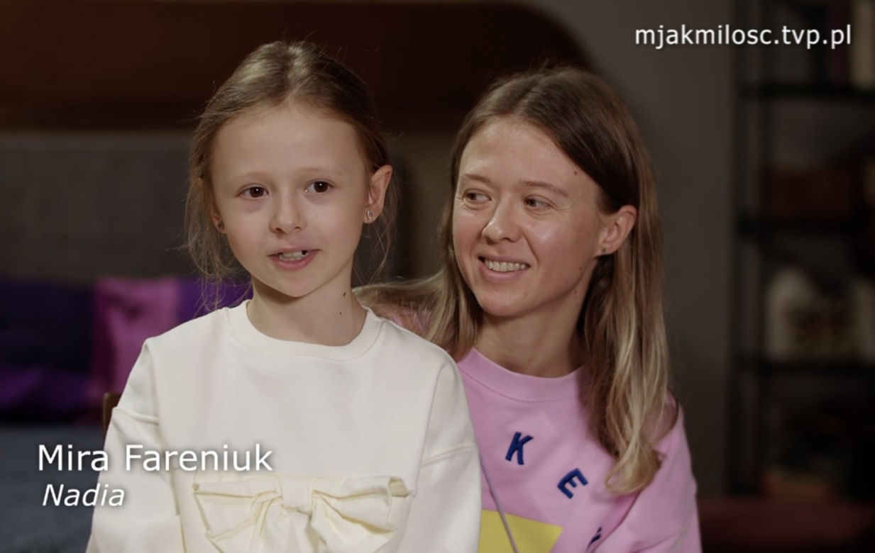 M jak miłość. Nadia (Mira Fareniuk), Milena (Kateryna Fareniuk)