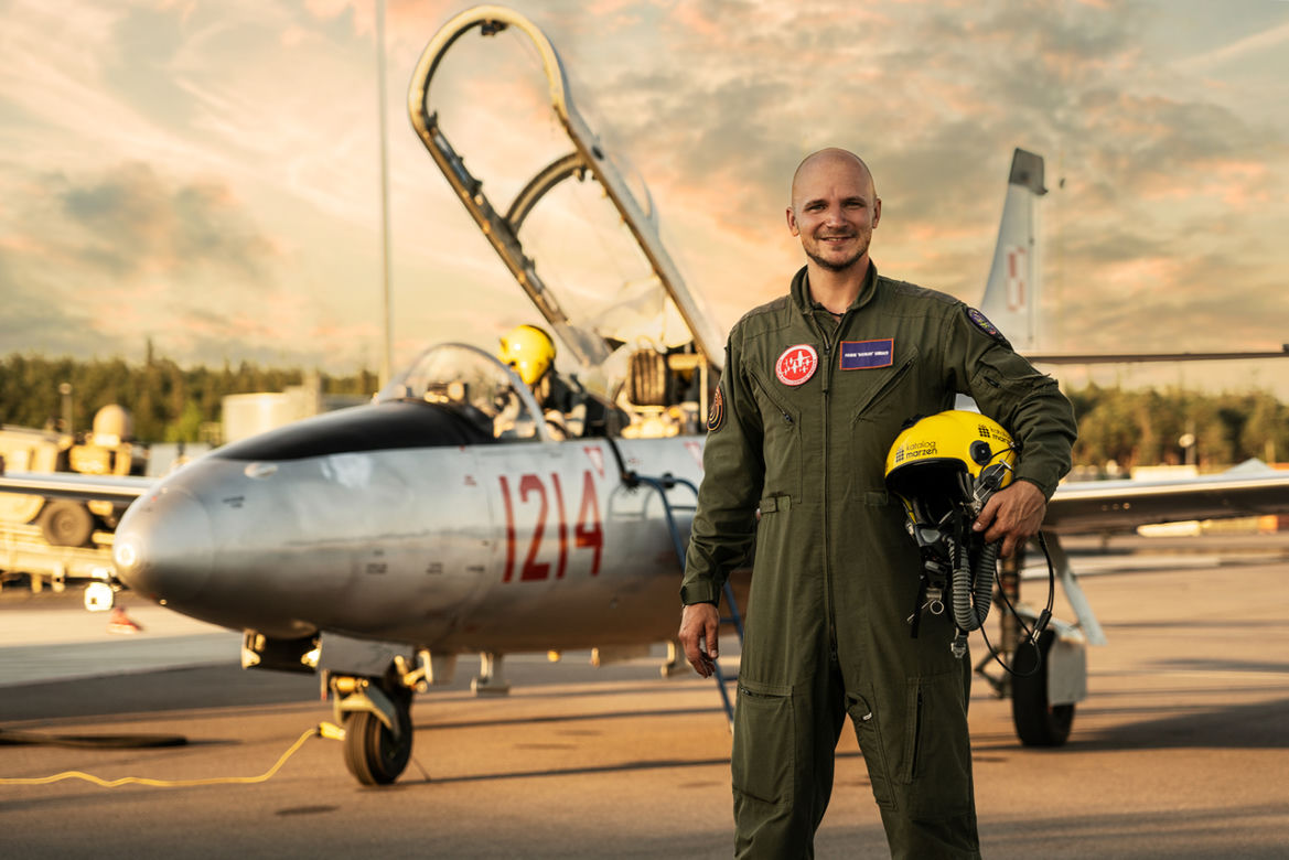 Chciał być jak Tom Cruise w Top Gun. Marzenie się spełniło
