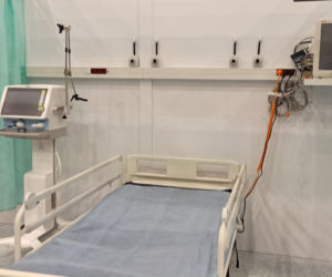 Szpital tymczasowy w MCK prawie gotowy