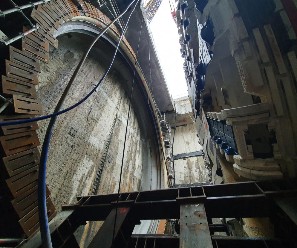Maszyna TBM prawie gotowa do drążenia tunelu pod Świną