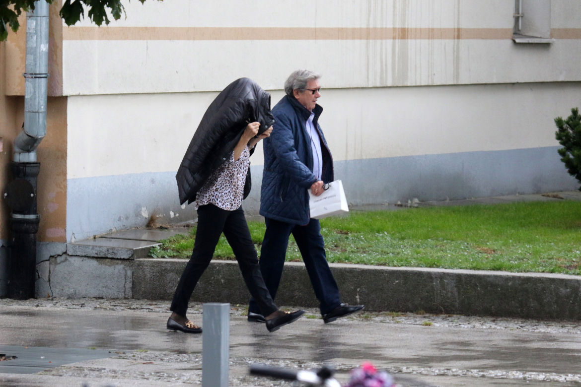 Ekskluzywne zakupy Janusza Gajosa z żoną