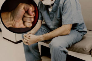 Brutalny atak w szpitalu. Trzy osoby poszkodowane