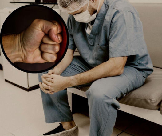 Brutalny atak w szpitalu. Trzy osoby poszkodowane