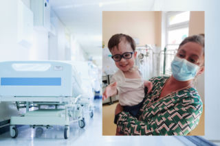 3,5-letni Filipek jest ciężko chory, od urodzenia mieszka w szpitalu. Rodzina się nim nie interesuje