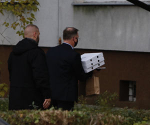 Agata i Andrzej Duda na zakupach w Krakowie