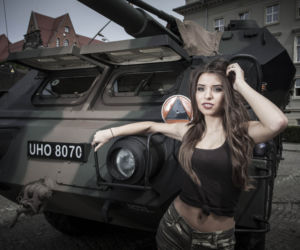 Marta zachwycona szczytem