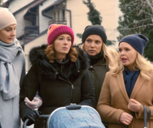 Przyjaciółki 11 sezon odcinek 129. Zuza (Anita Sokołowska), Inga (Małgorzata Socha), Anka (Magdalena Stużyńska), Patrycja (Joanna Liszowska)