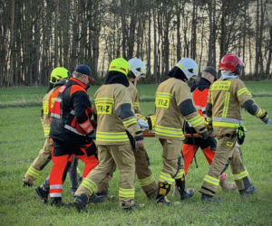 Wypadek w gminie Serokomla