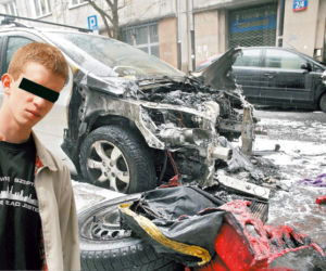 Podpalacz stanie przed sądem